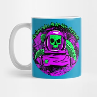 No One Will Hear You Scream Graphic Mug